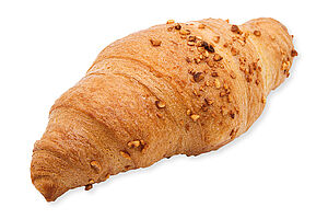 XXL croissant with hazelnut-nougat cream