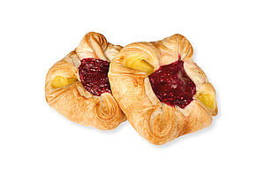 Himbeer-Puddingplunder