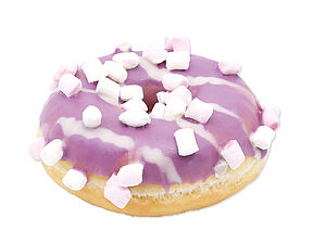 Lila Marshmallow Donut Lila Marshmallow Donut