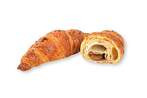 Croissant filled with Biscoff®-spread
