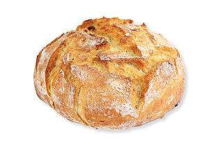 Potato mit Karottenstücken