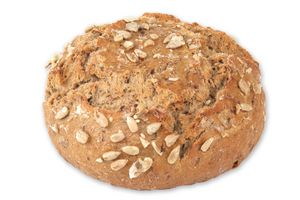 Potato roll with sunflower seeds