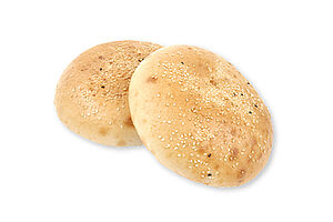 Fladenbrot mit Bestreuung Fladenbrot mit Bestreuung